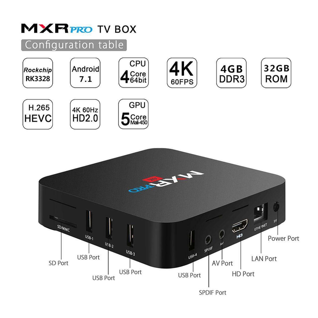 مینی کامپیوتر اندروید MXR Pro 4K
