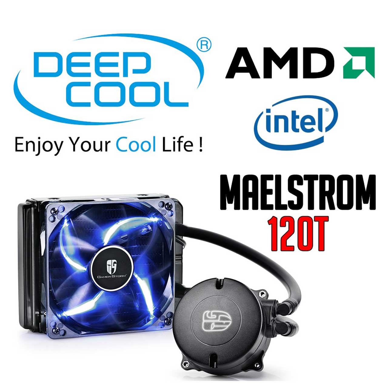 خنک کننده مایع CPU مدل Maelstrom 120T