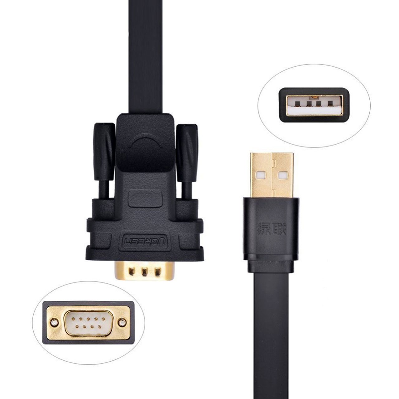 تبدیل USB به سریال UGREEN مدل CR107