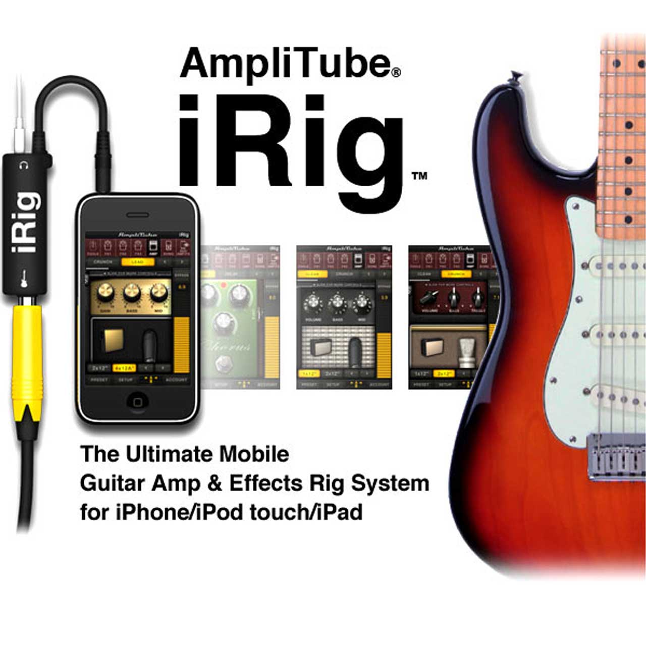 رابط اتصال گیتار به آیفون - مدل iRig