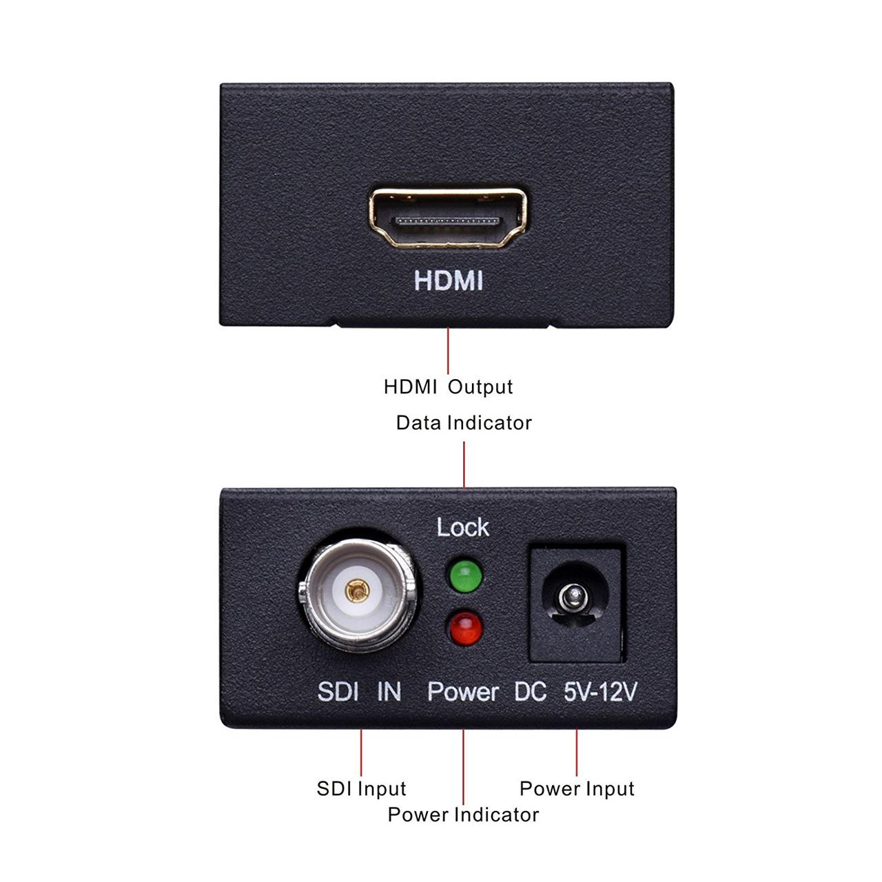 مبدل SD-SDI و HD-SDI و 3G-SDI به HDMI مدل AY30