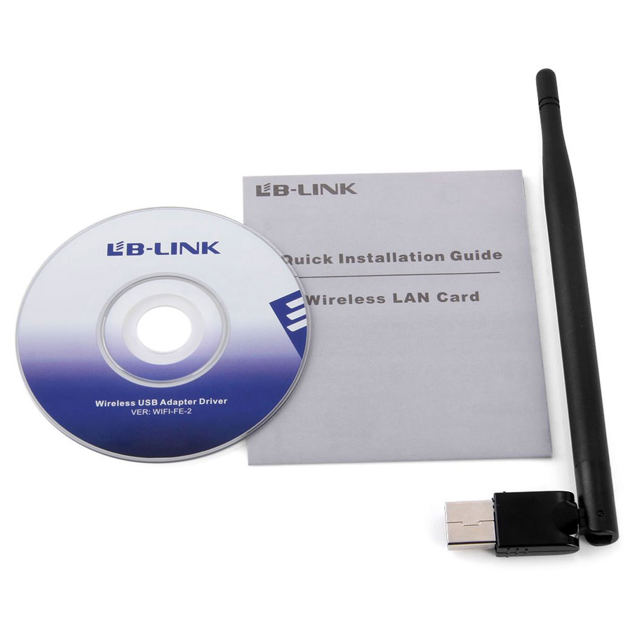 کارت شبکه USB بی سیم آنتن دار LB-LINK 