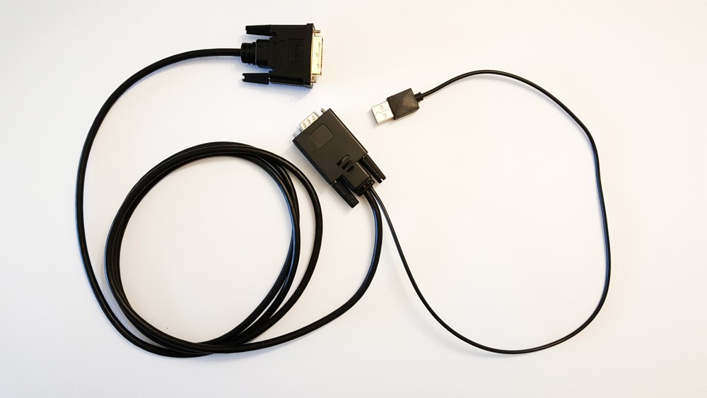 کابل تبدیل VGA + USB به DVI