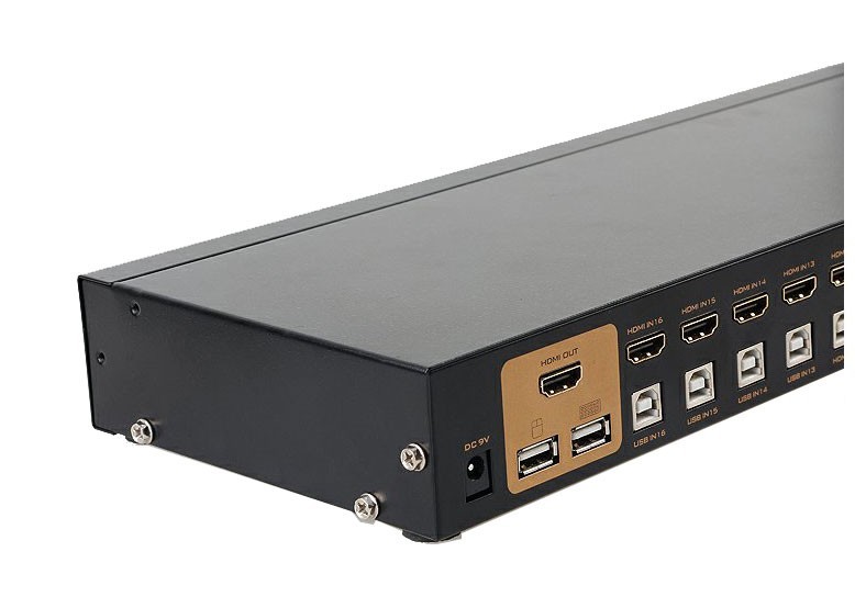 KVM HDMI اتوماتیک 16 پورت مدل MT-2116HL