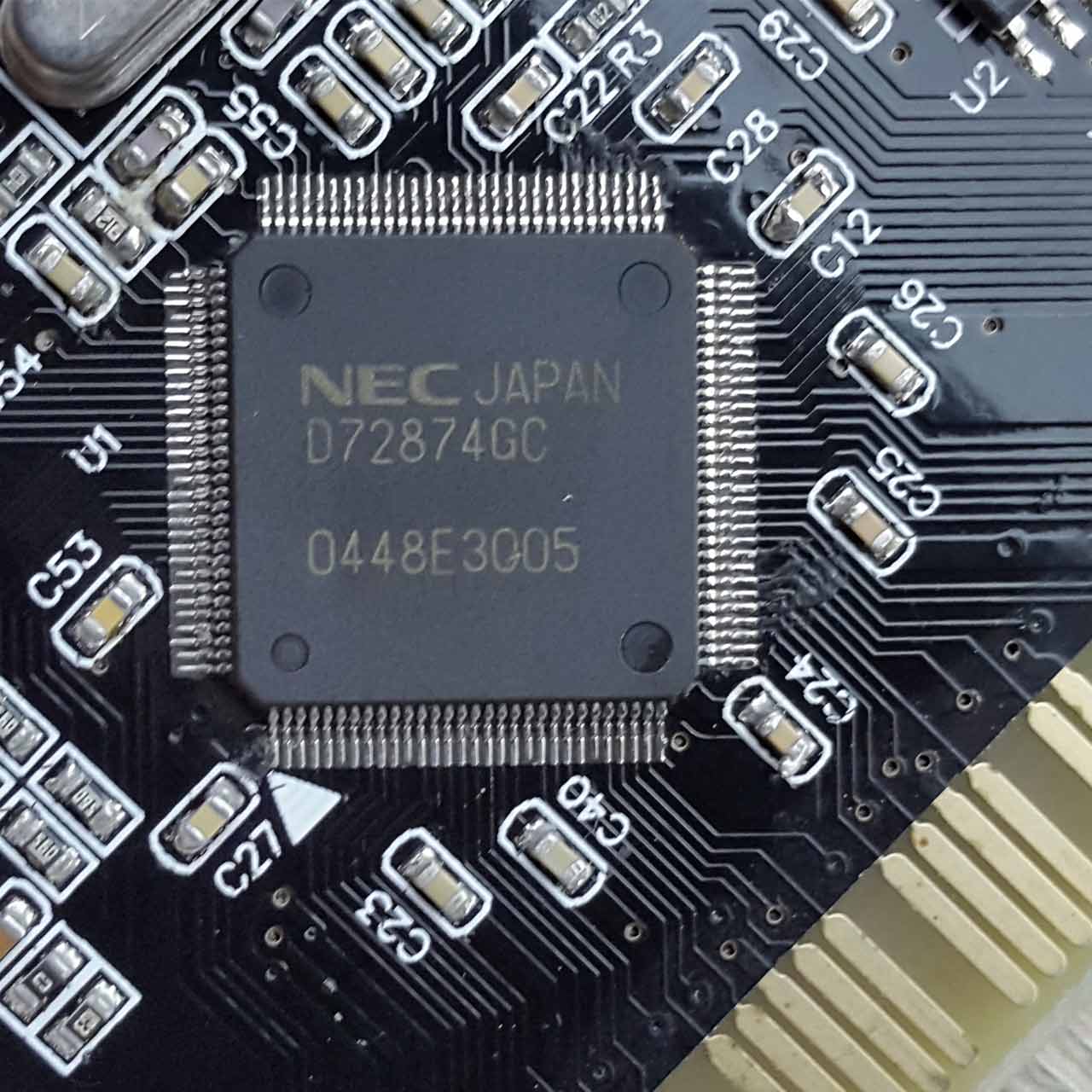 کارت PCI 1394 با چیپست NEC ژاپن