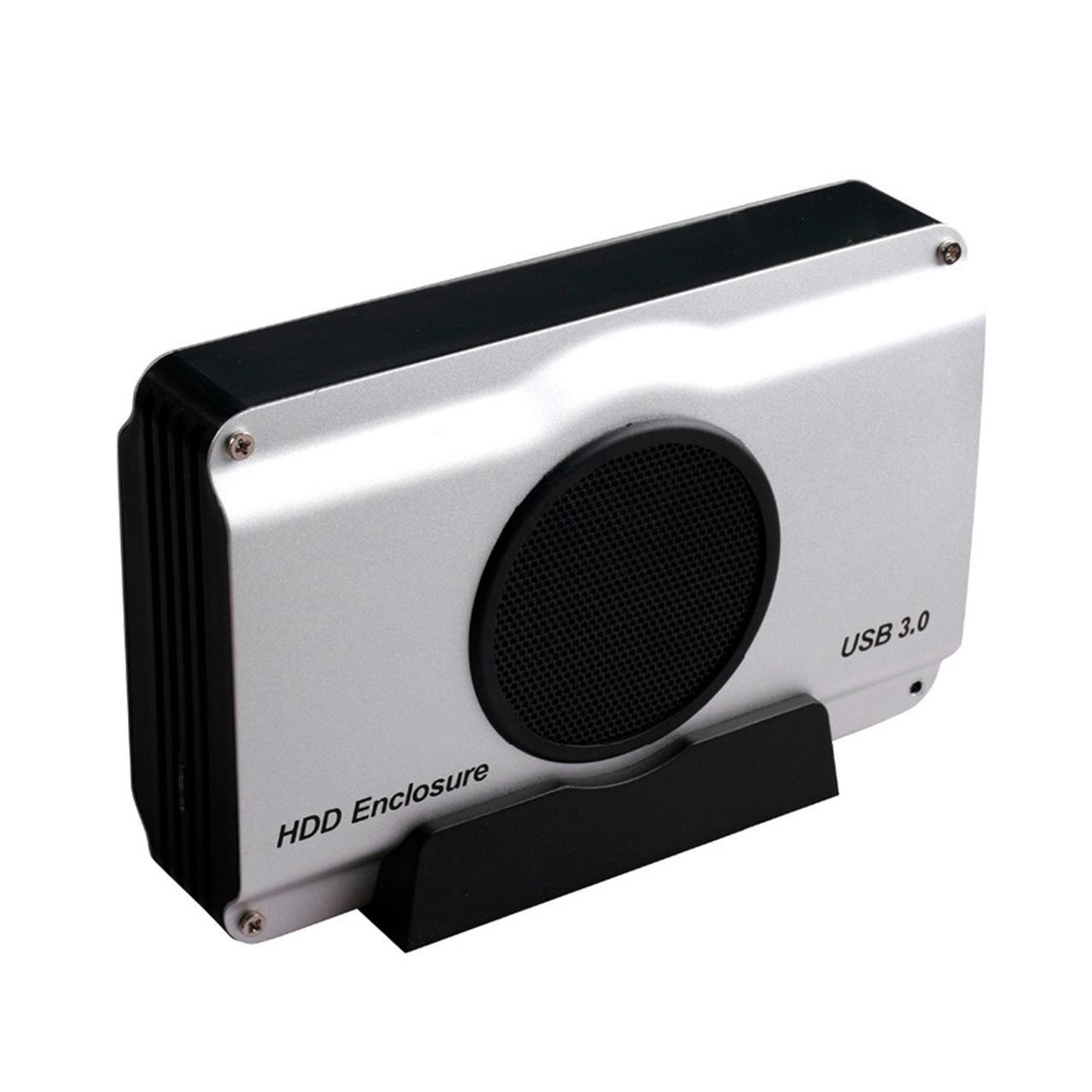 باکس هارد ساتا 3 حرفه ای 3.5 اینچی با سرعت USB 3.0 به همراه فن خنک کننده