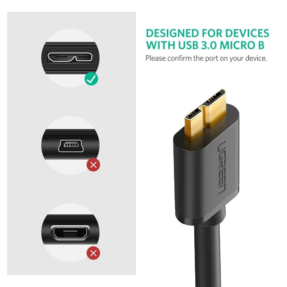 کابل هارد USB 3.0 برند UGREEN مدل 10841
