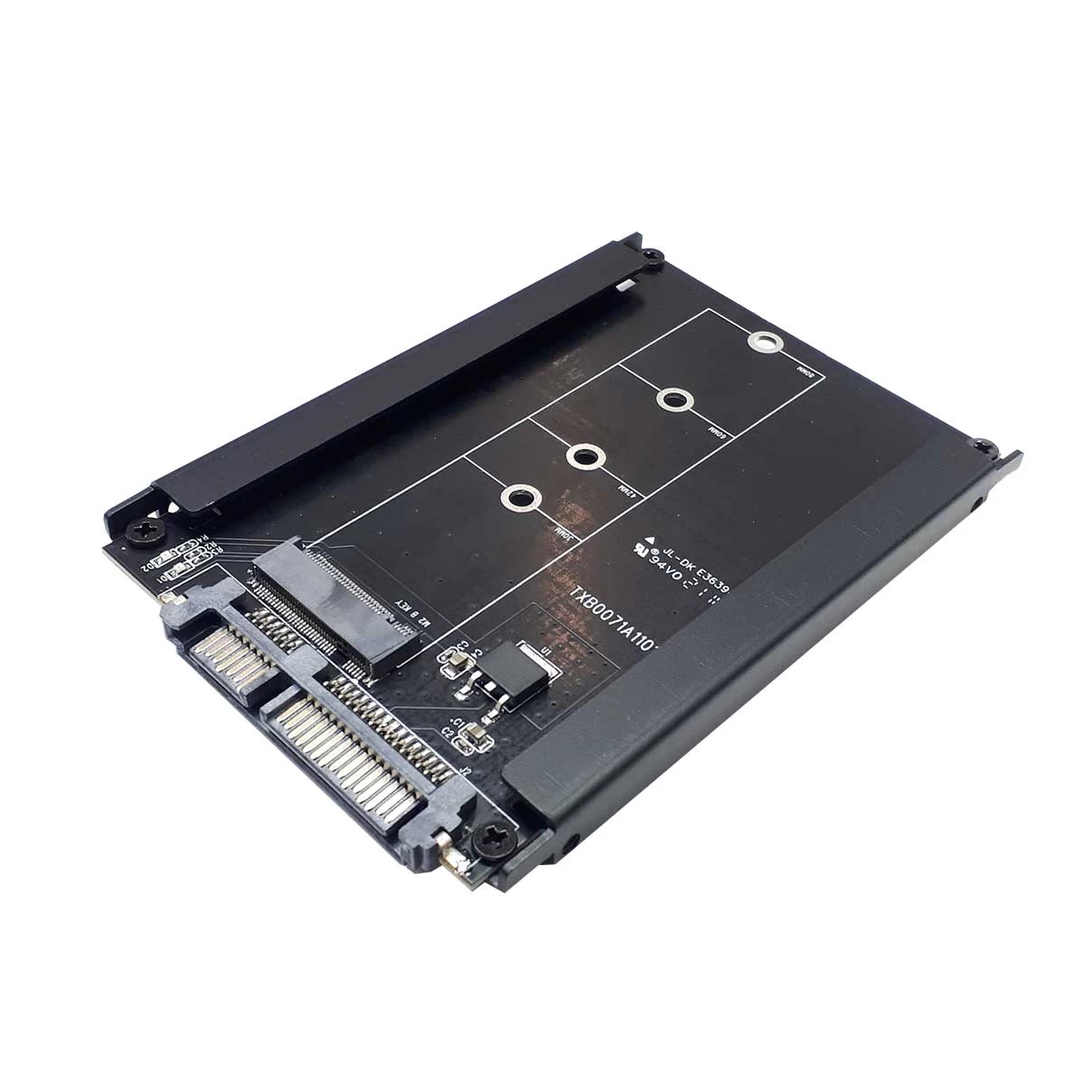 M.2 or MSATA SSD to SATA III Board Adapter (3)