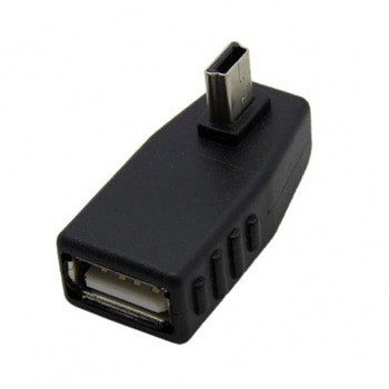 OTG Mini USB با زاویه 90 درجه