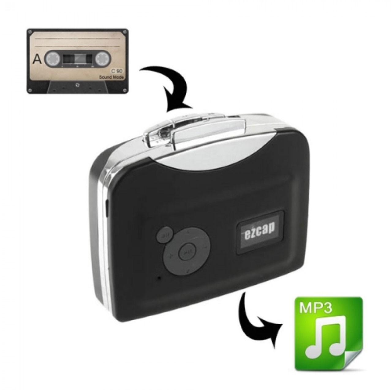 تبدیل نوار کاست به فایل صوتی MP3
