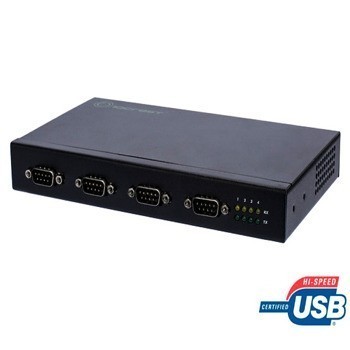 مبدل صنعتی USB به سریال 4 پورت IOCREST