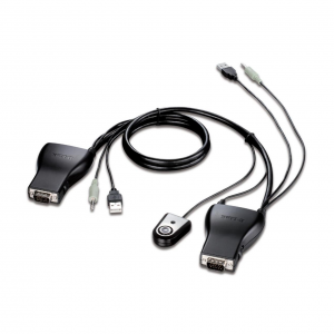 D-Link KVM-222 2-Port USB KVM Switch with Audio Suppor