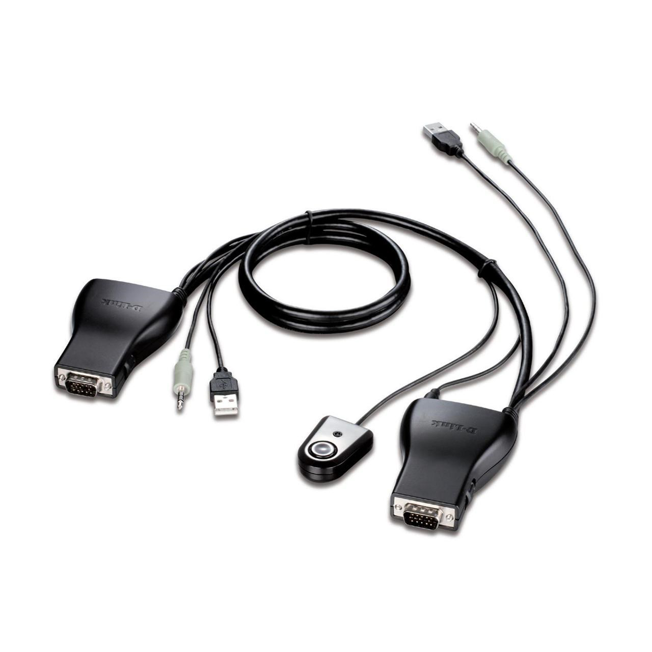 سوییچ 2 پورت USB KVM برند D-Link مدل KVM-222 

D-Link KVM-222 2-Port USB KVM Switch with Audio Suppor