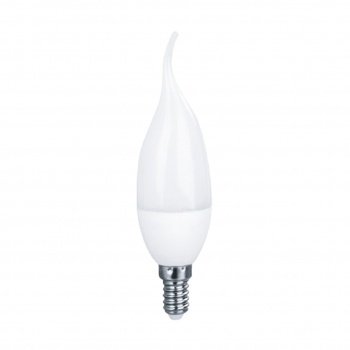لامپ شمعی و اشکی مات آفتابی برند آینده با سرپیچ E14