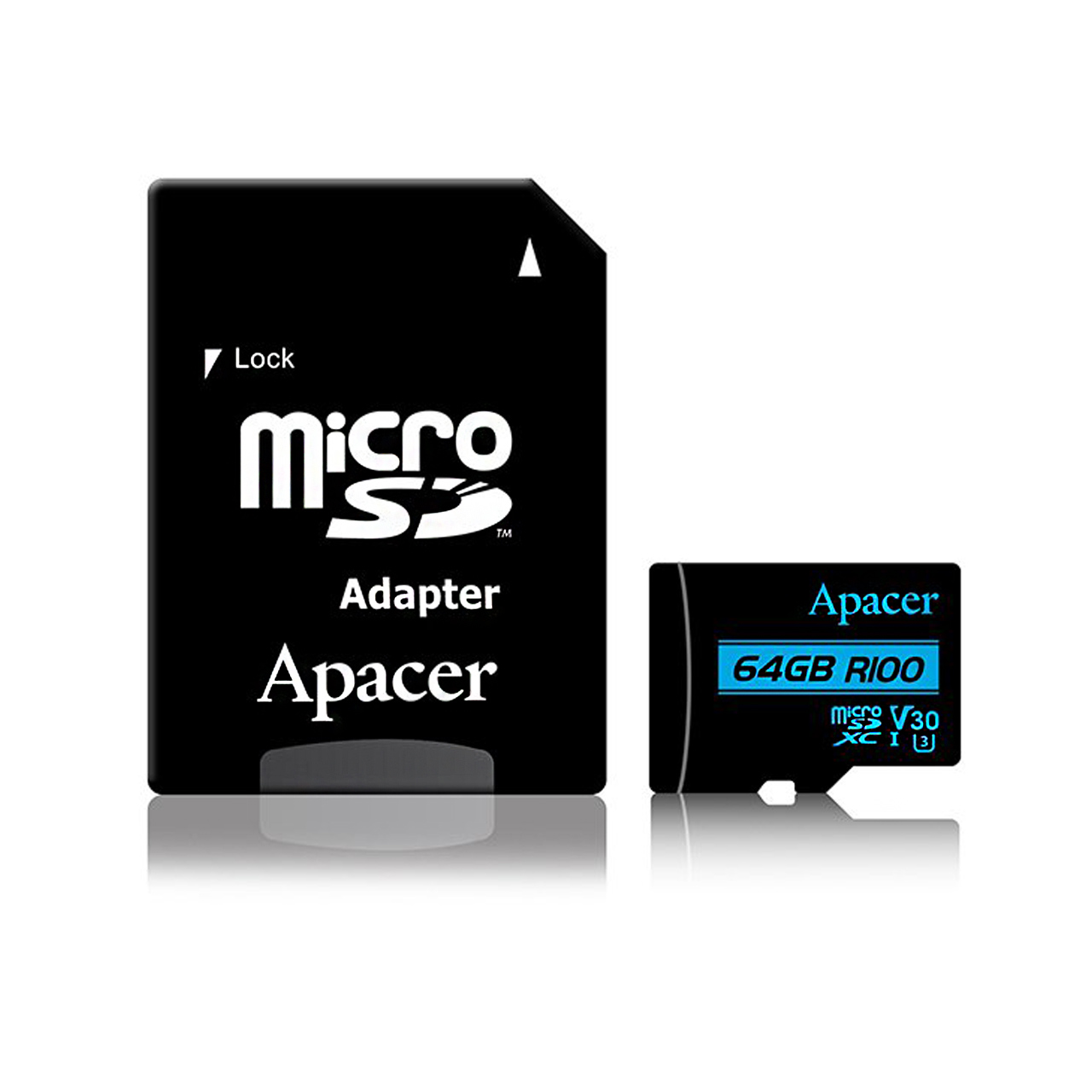 Apacer UHS-I U3 V30 Class 10 100MBps 64GB microSDXC