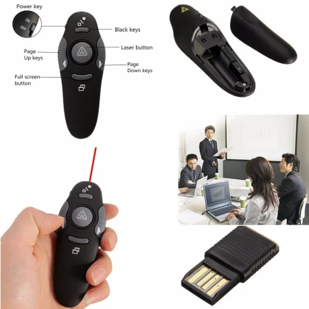 2.4GHz Wireless Presenter Remote