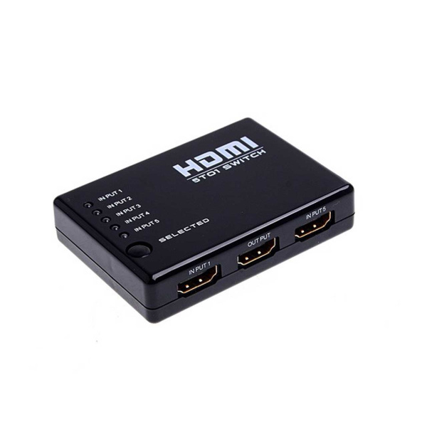 سوییچ 5 پورت HDMI کنترل دار