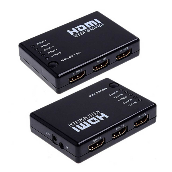 سوییچ 5 به 1 HDMI کنترل دار