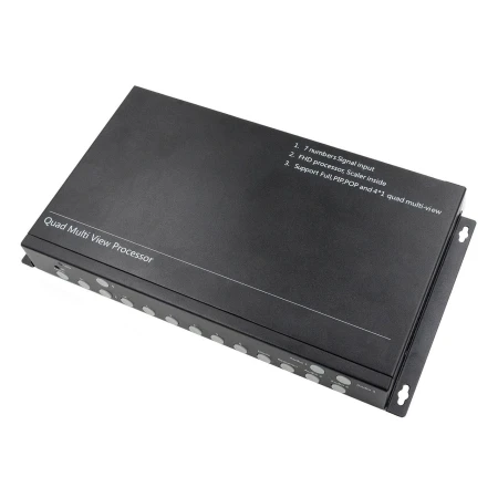 Quad HD Video Multi-Viewer Video Processor 1xVGA 2xDP 4xHDMI with PIP POP