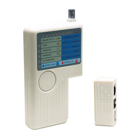 تستر شبکه همه کاره RJ45 / RJ11 / USB / BNC