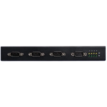 مبدل صنعتی USB به سریال 4 پورت IOCREST USB 2.0 to 4 Port Serial RS232 Adapter IO-U24232C-4S