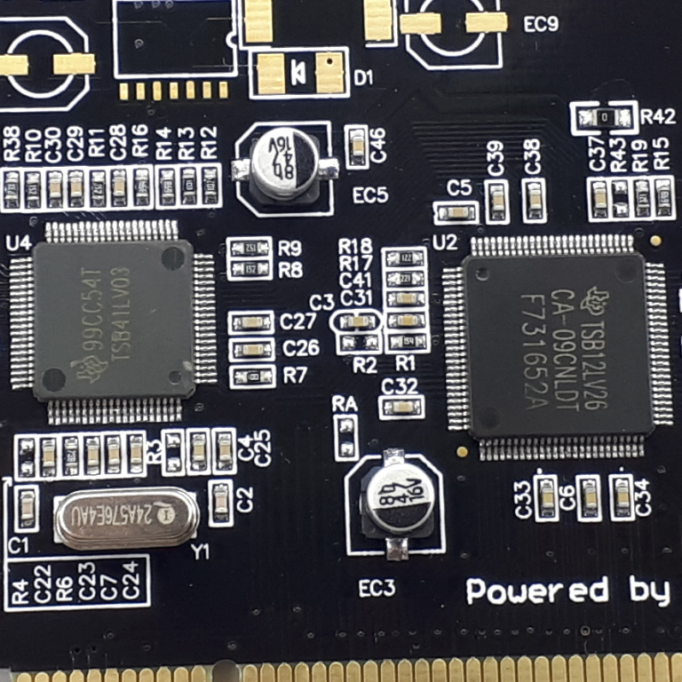 کارت PCI 1394 با چیپ TSB43AB23