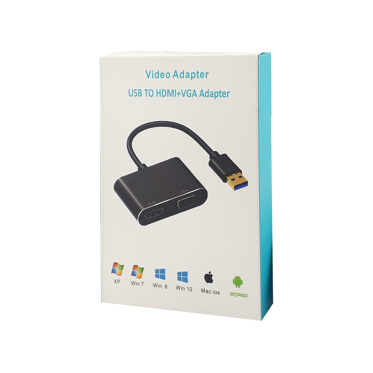 تبدیل USB3.0 به HDMI و VGA