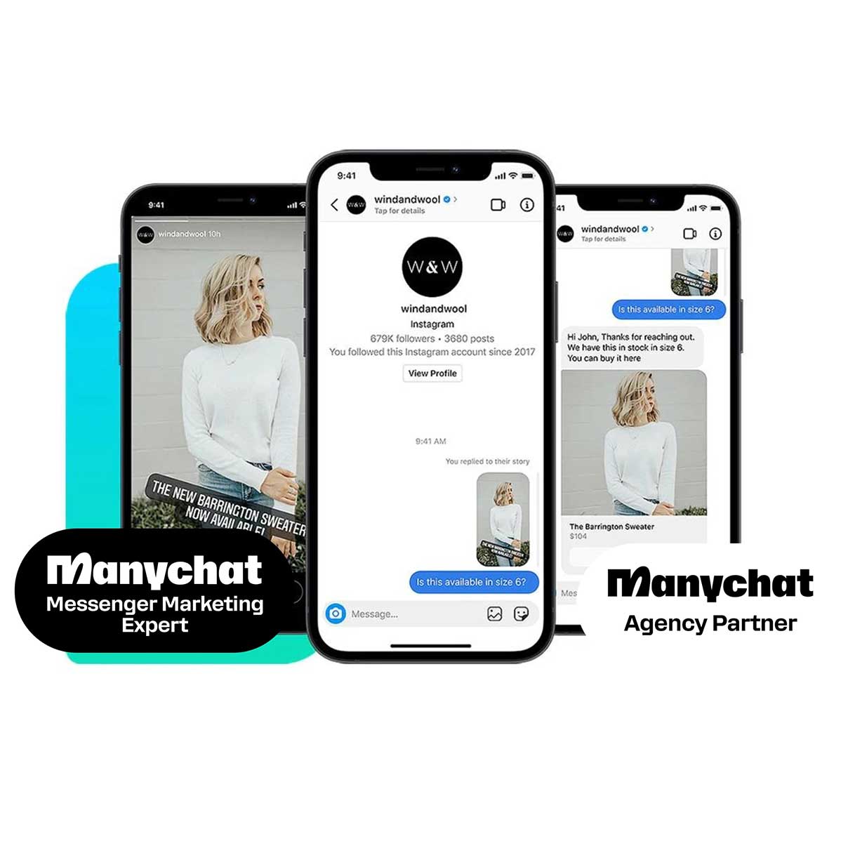 اشتراک ManyChat