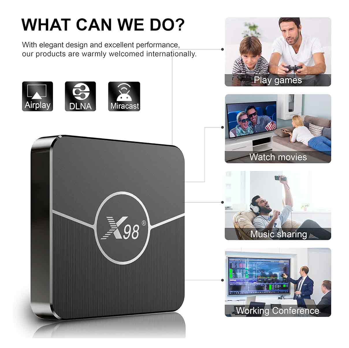 اندروید باکس X98 PLUS