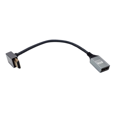 مبدل 270 درجه نر به ماده HDMI با کیفیت 4K