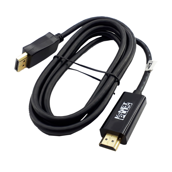 کابل تبدیل DisplayPort به HDMI کی نت پلاس طول 1.8 متر