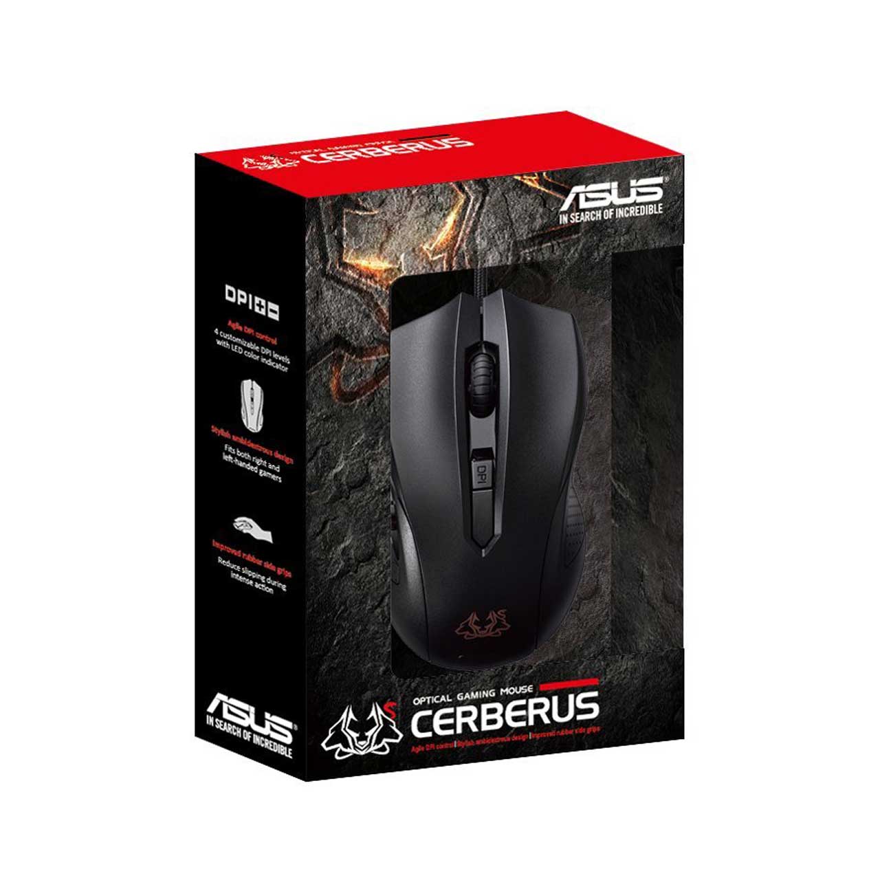 موس Gaming برند Asus مدل Cerberus