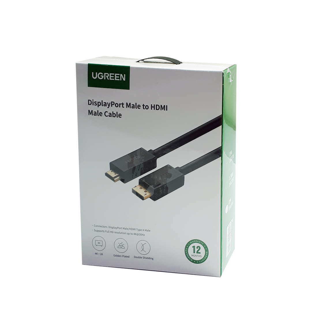 کابل تبدیل DisplayPort به HDMI یوگرین 2 متر مدل 10202