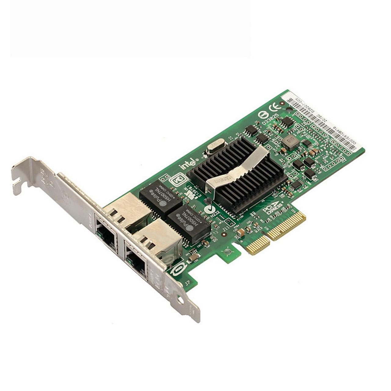 کارت شبکه حرفه ای Intel دو پورت PCIe گیگابیت مدل EXPI9402PTBL با چیپ INTEL 82571EB