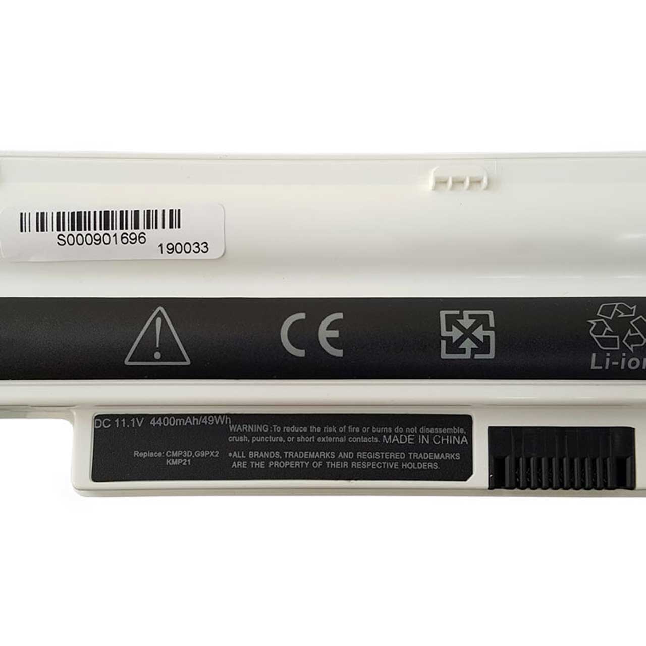 باتری لپ تاپ دل DELL Inspiron Mini-1012-White-6Cell