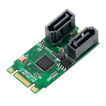 تبدیل mini PCIe / M.2 به پورت SATA 6G RAID