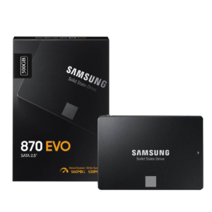 حافظه SSD برند Samsung مدل EVO 870 ظرفیت 250 گیگابایت