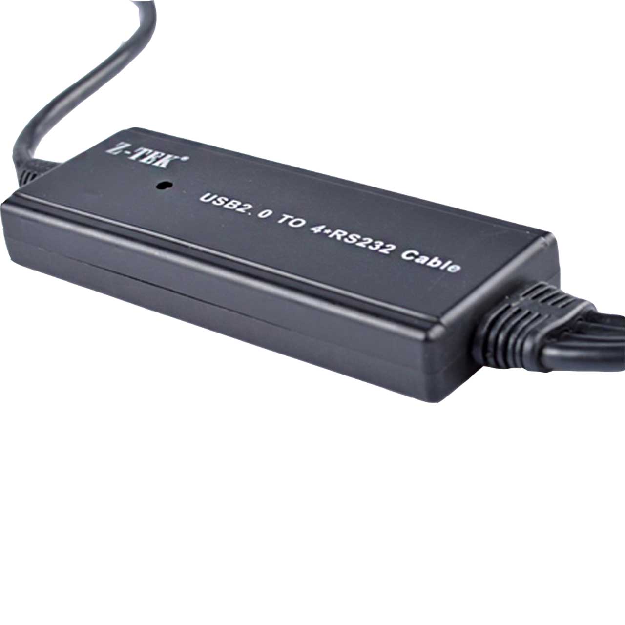 تبدیل USB به سریال 4 پورت Z-TEK