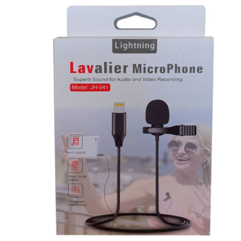 میکروفون یقه ای گوشی آیفون برند Lavalier