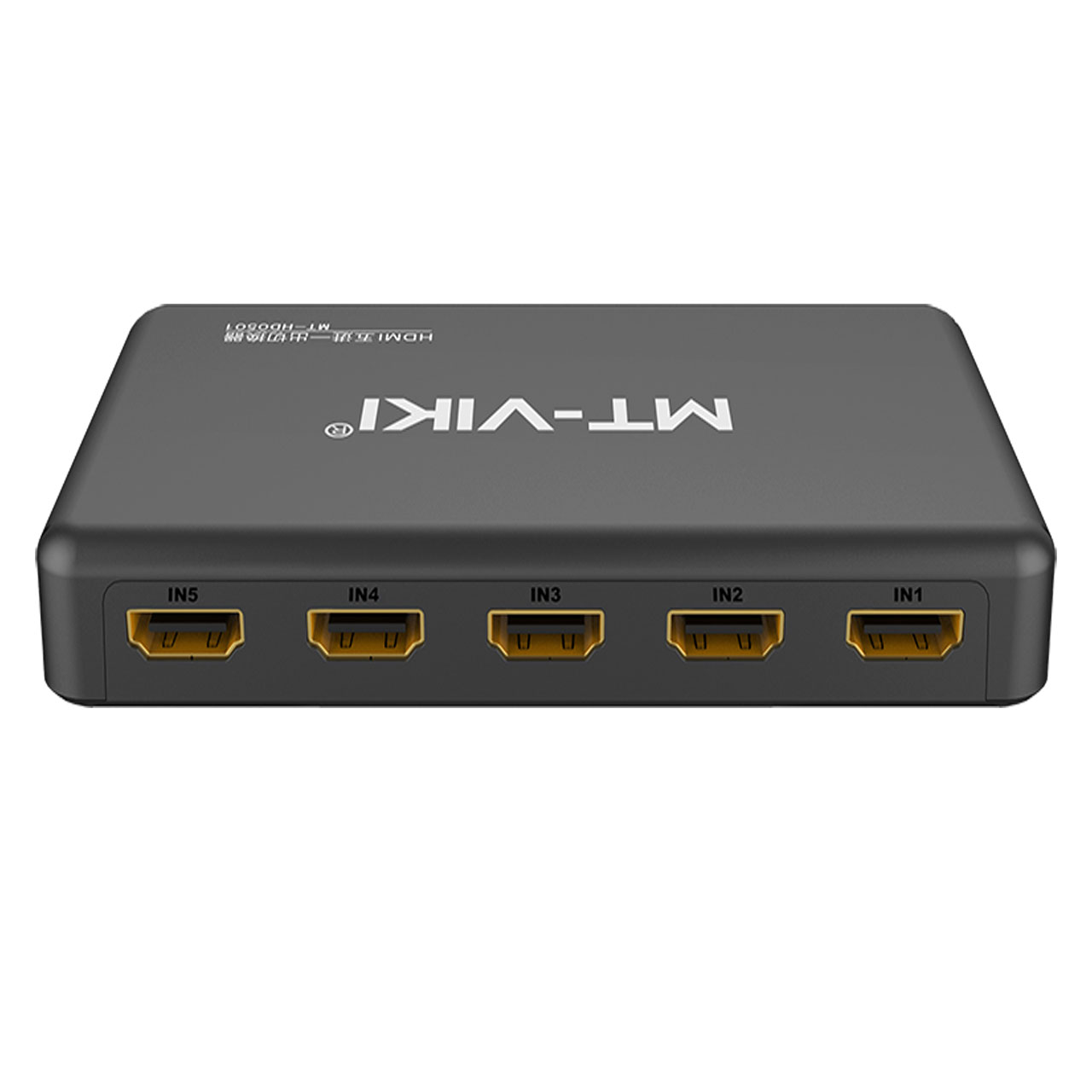 سوییچ 5 پورت HDMI برند MT-VIKI مدل MT-HD0501 

MT-HD0501 5x1 HDMI Switch 4K