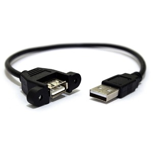 پنل USB کابل دار قابل پیچ کردن