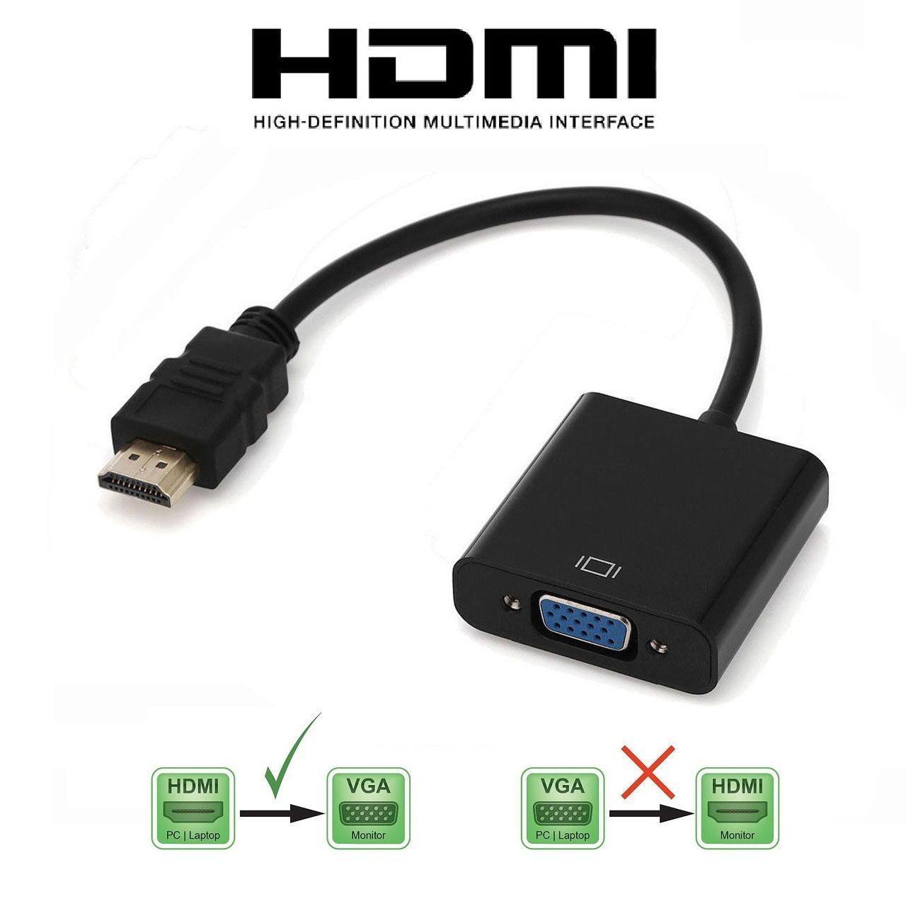 تبدیل HDMI به VGA به همراه خروجی صدا